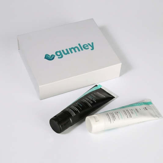 The Gumley Day & Night Toothpaste Set™ - Fluoride FREE for sensitive Teeth