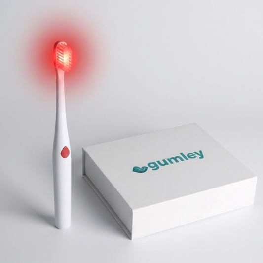 The Gumley Perio-Brush™ - Sonic-Pulse & redlight Technology